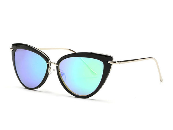 Newest Temple Cat Eye Sunglasses for Women