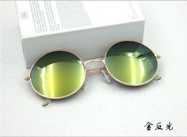 Hot Vintage Round Lens Sunglasses