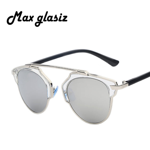 Summer Fashion Metal Cat Eyes Sunglasess